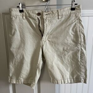 Tailor Vintage Men’s Linen Greenwich Shorts, 30” Waist, 9” Inseam, Slim …